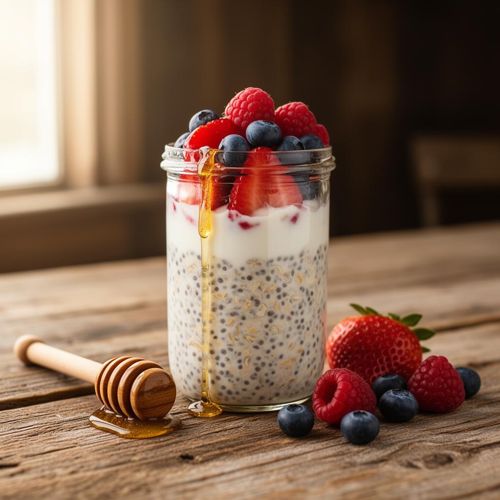 Make overnight oats for easy mornings